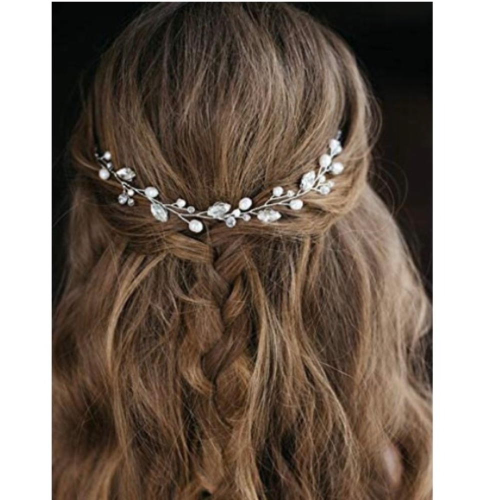 Wedding vine hair accessory